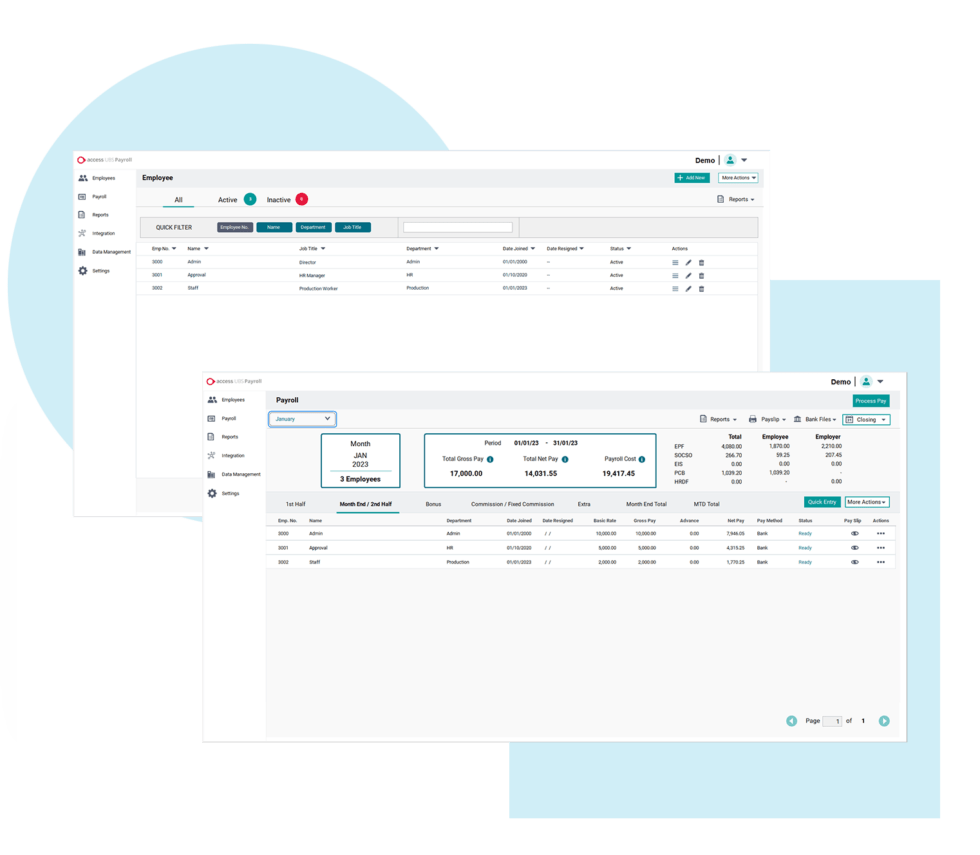 e-payslip system